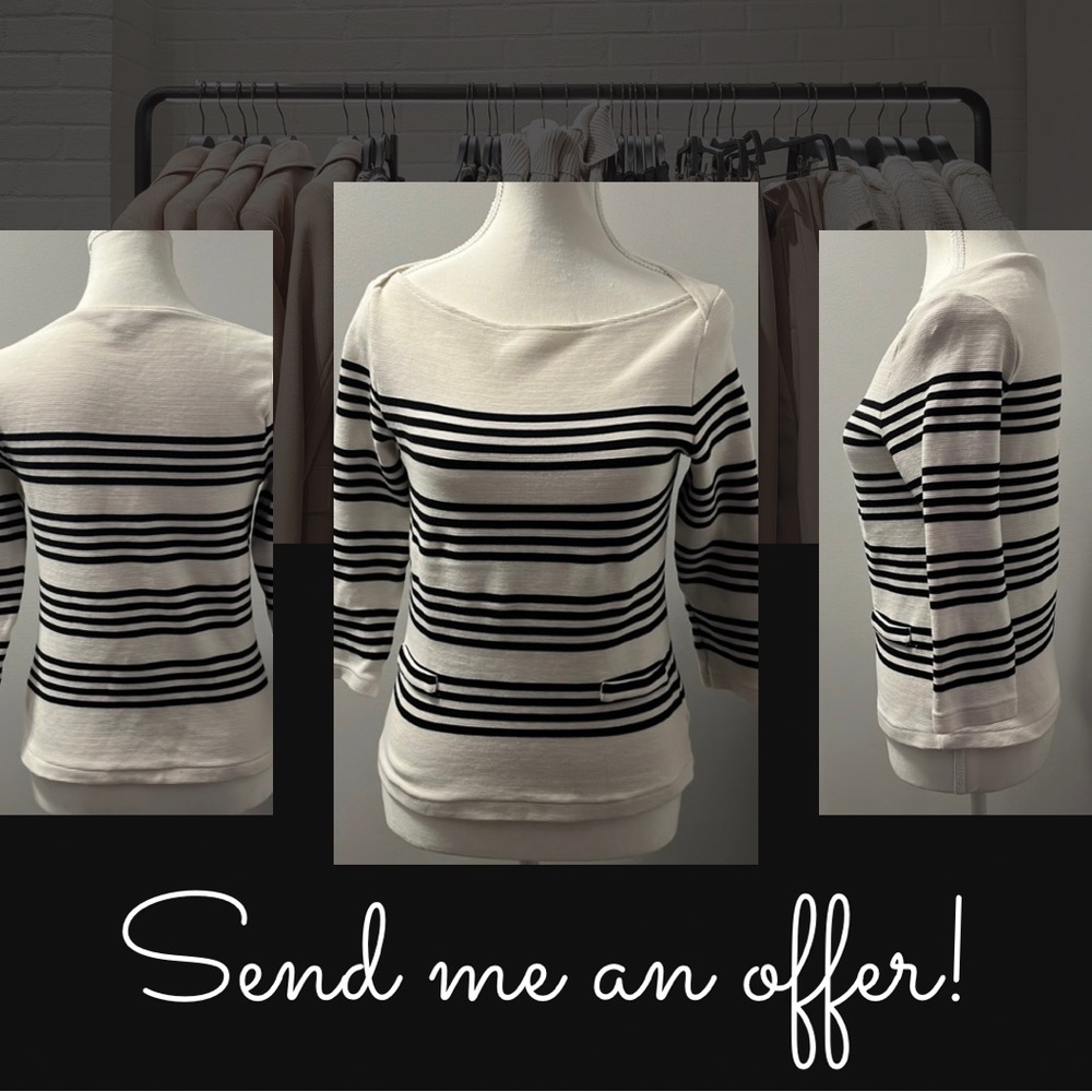 Woman’s 3/4 Sleeve Scoop Neck Top